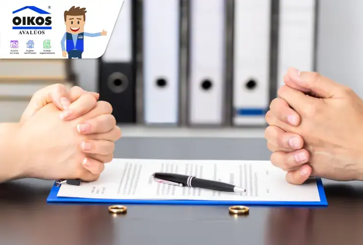 Proceso de firma de divorcio