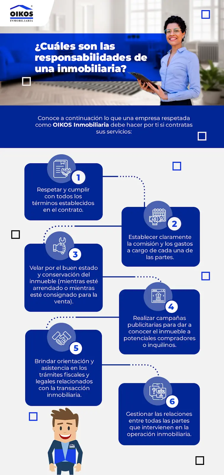 Responsabilidades de una inmobiliaria