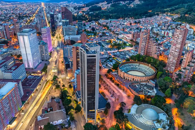 Panorámica de Bogotá