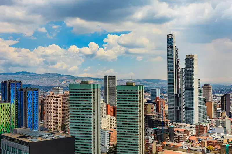 Panorámica de Bogotá