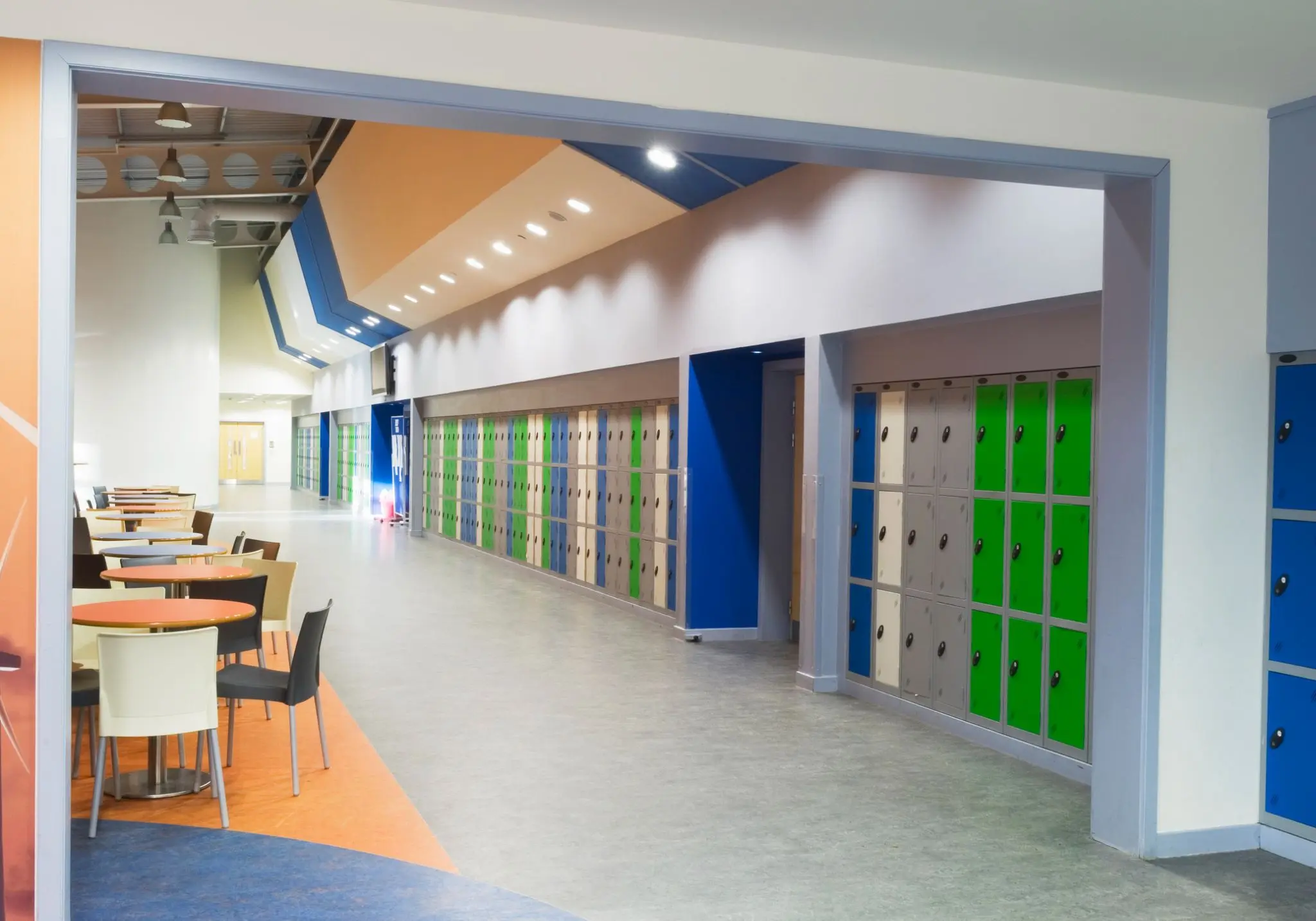 Instalaciones de un colegio