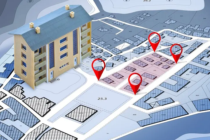 Ubicación de viviendas