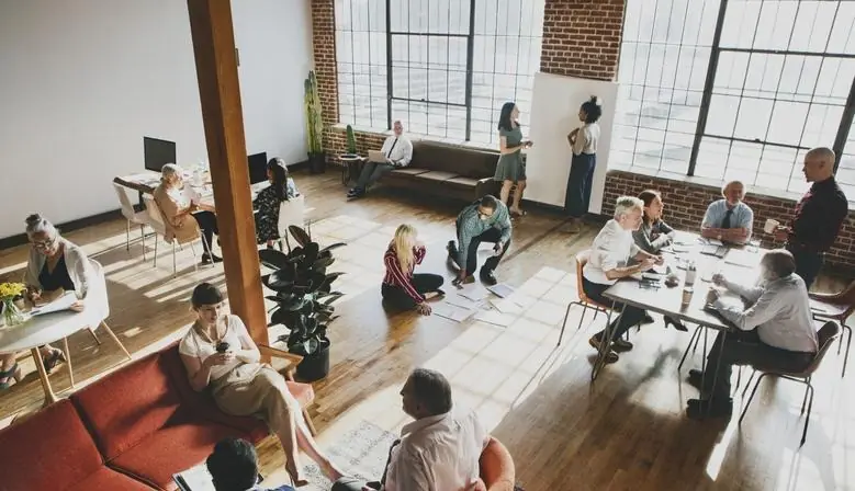 Espacios colaborativos en cowork