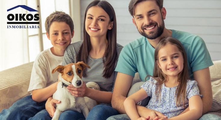 Hogar para familias con mascotas