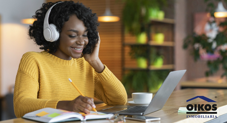 Espacio adecuado para hacer teletrabajo