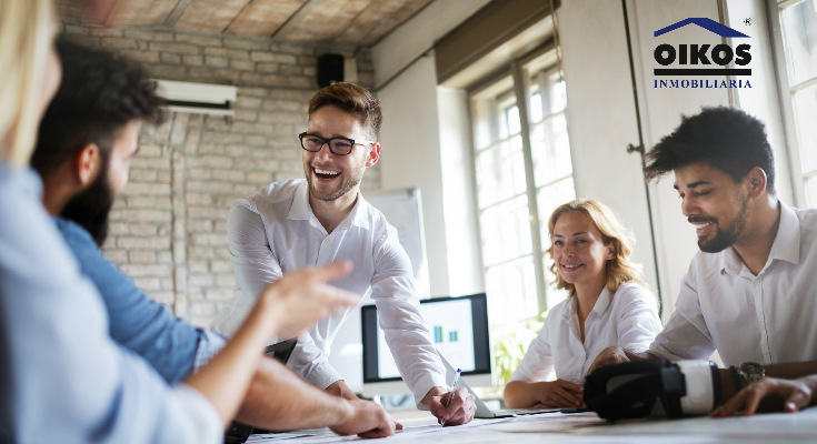 Oficinas con ambientes agradables para los empleados