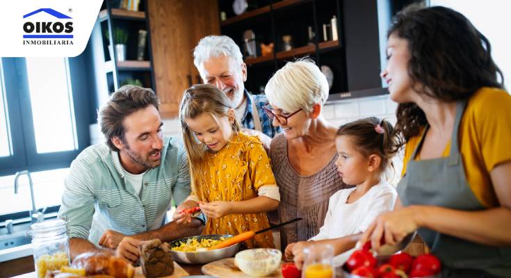 disfrutar de la vejez en familia